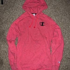 Champion Vintage OG Red Black Athletic Hoodie